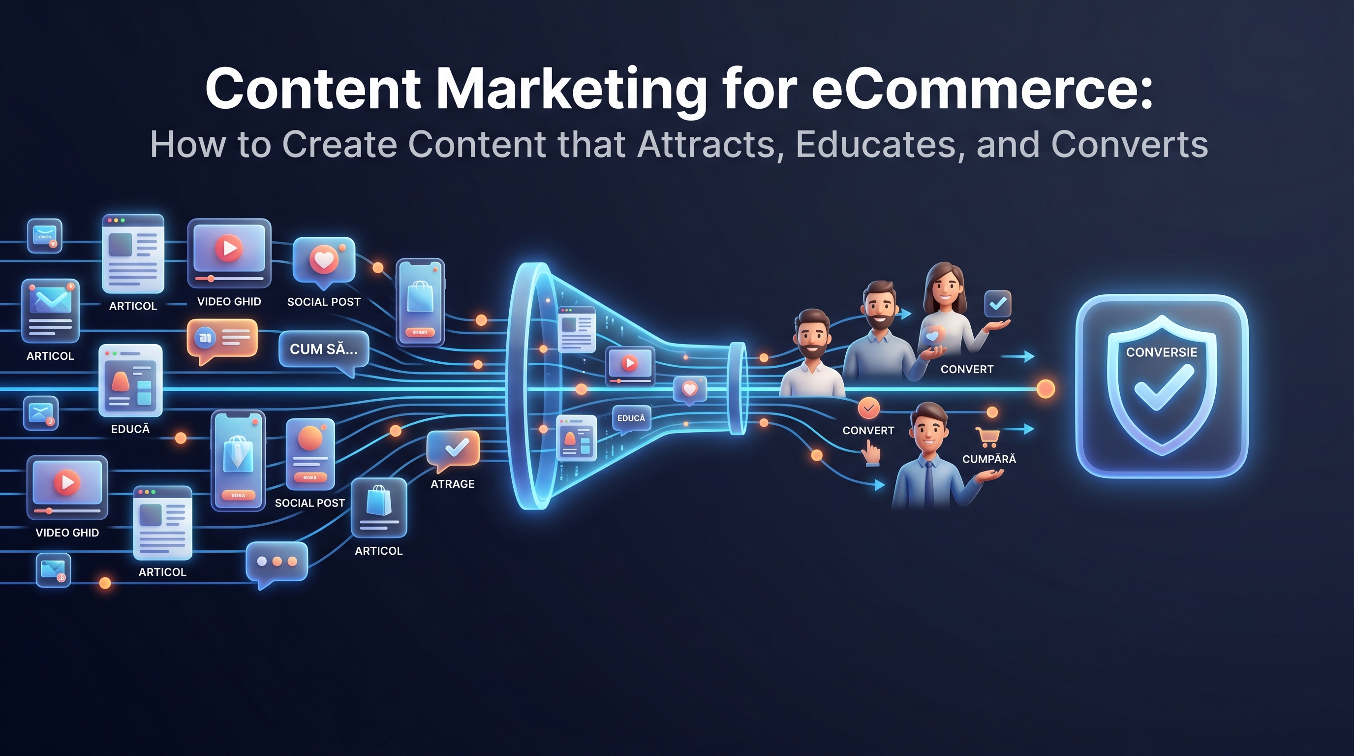 Content Marketing pentru eCommerce: Cum să Creezi Conținut care Atrage, Educă și Convertește
