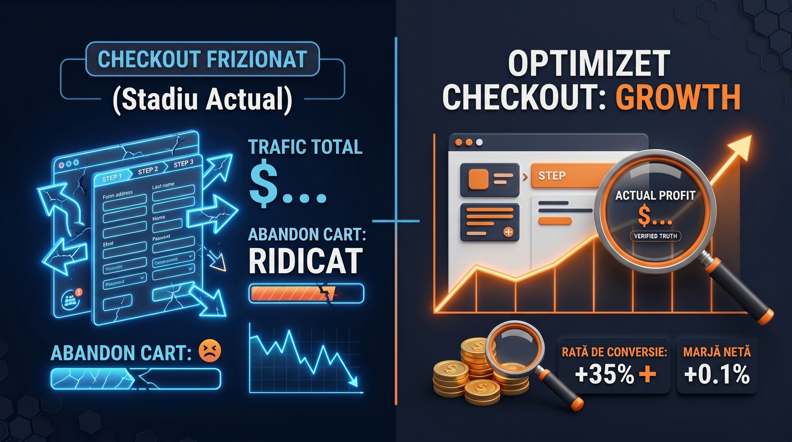Optimizarea Checkout-ului: 10 Modificări Simple care Pot Crește Vânzările cu 35%